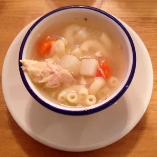 Soup that comes with entrees.... So good!