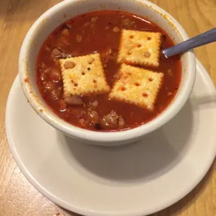 Chili bean soup