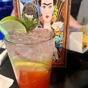 Mojito de fresa