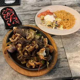 Fajitas Mix (add shrimp!)
