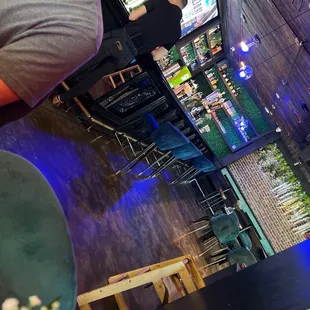 a man sitting at a bar