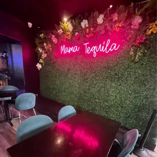 interior, sushi and sashimi