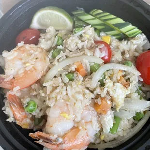 Blended bad taste of fried rice :/