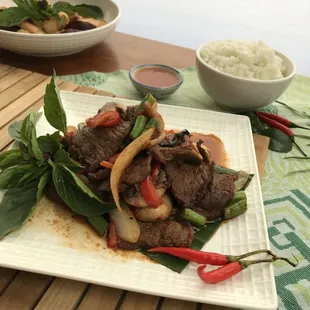 Thai Basil (Pad Ka Prao) with Beef