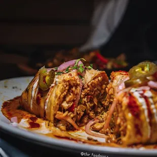 Chicken Masala Burrito