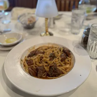 Especial of the day. It had sirloin tips.