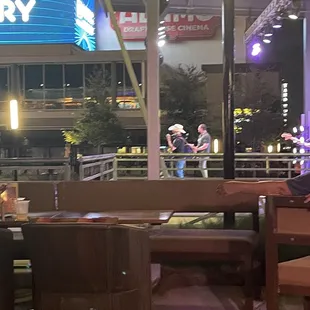 View from the patio.