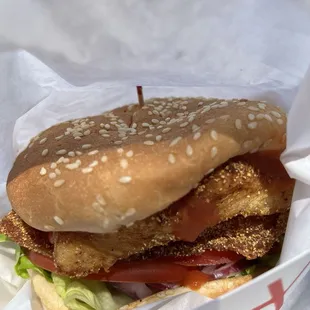 The Famous Fish Sandwich