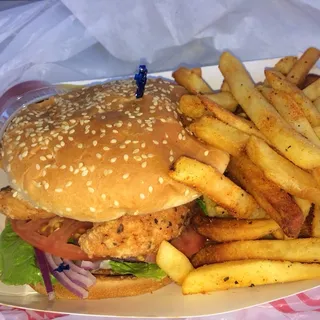 Fried Chicken Tender Sandwich