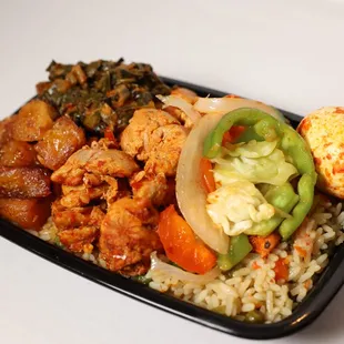 Chicken fried rice bowl