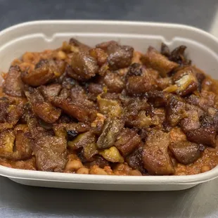 Ewa &amp; dodo( beans &amp; plantains)