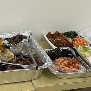 Small Family Pack Catering Large Family Pack Catering