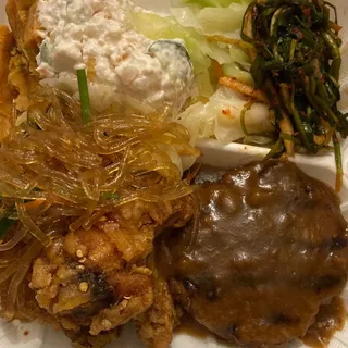 Hamburger Steak & Chicken Wing