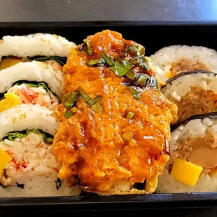 Local sushi combo $5.59