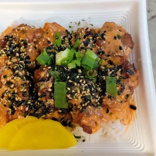 Furikake spicy fried chicken