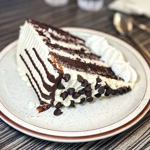 Swiss roll chocolate cake