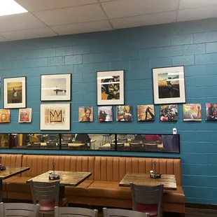 interior, sushi and sashimi