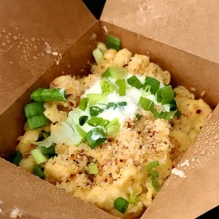Loaded baked potato Mac!