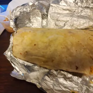 Burrito with Barbacoa