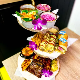Costa Rican style dish served on a 3-tiered platter comprised of the best of our grill.