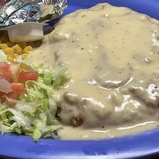 Chicken fried chicken