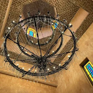 Large chandelier upon entrance 11/2023