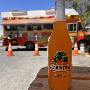 7/21/2022 only drinks sold are Jarritos Mandarin or Pineapple