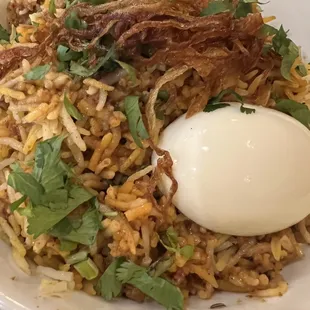 Chicken biryani was fantastic