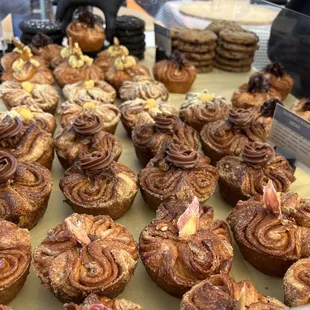 Different kinds of kouign amanns!