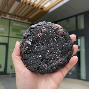 Salted Black Tahini Cookie