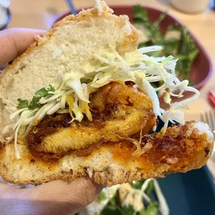Tingly Spicy Chicken Sandwich