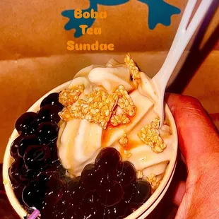 Boba Tea Sundae...yumz