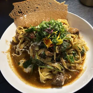 Oxtail Fettuccine