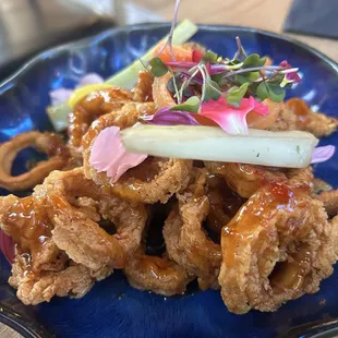 Fried calamari