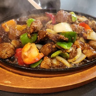 Beef sizzling plate