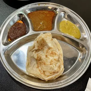 R4. Roti Canai with Curry Sauce