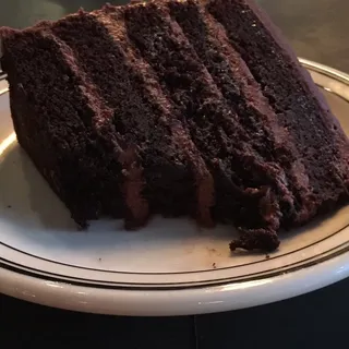 Chocolate Layer Cake Slice