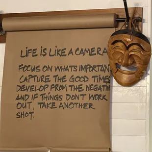 One of the wall decor.