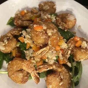 Salt pepper shrimp