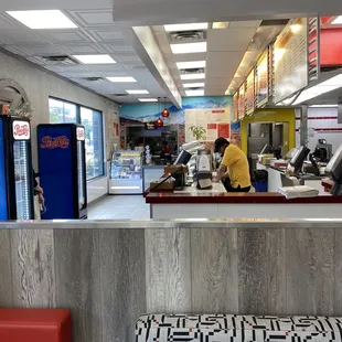 Work station and register