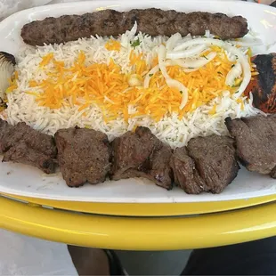 Kabob platter.