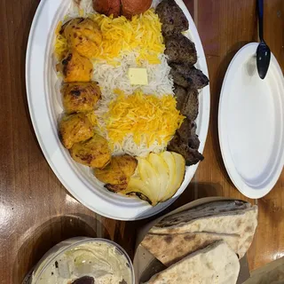 Lamb Tenderloin kabob.