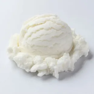 a scoop of ice cream