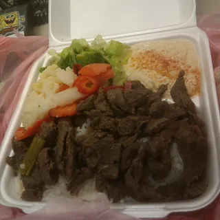 Beef Shawarma Plate