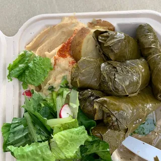 Grape Leaves Plate