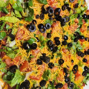 Taco pizza