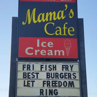 We're pretty easy to find. Just look for the sign!