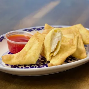 Homemade Crab Rangoon