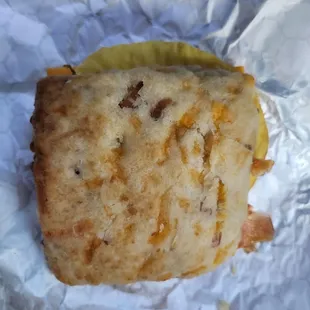 Underwhelming breakfast sandwich