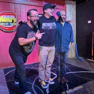 Comedians change weekly so the show is always different:)